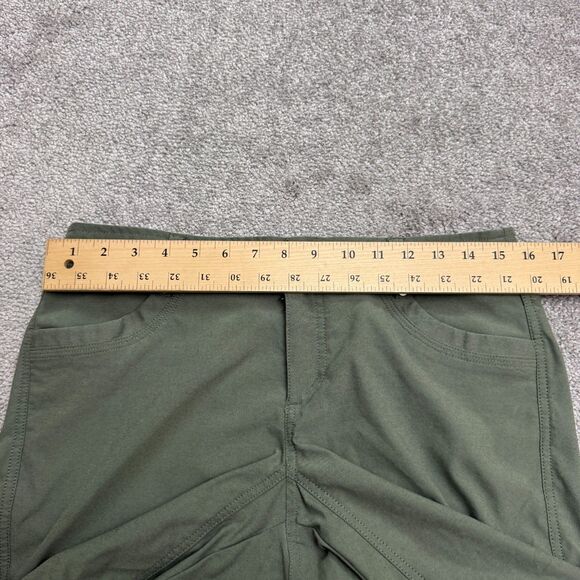 Kuhl Legendary Capri Pants Womens 8 Sage Green Stretch Outdoor Hiking Trek NWOT - Picture 14 of 16